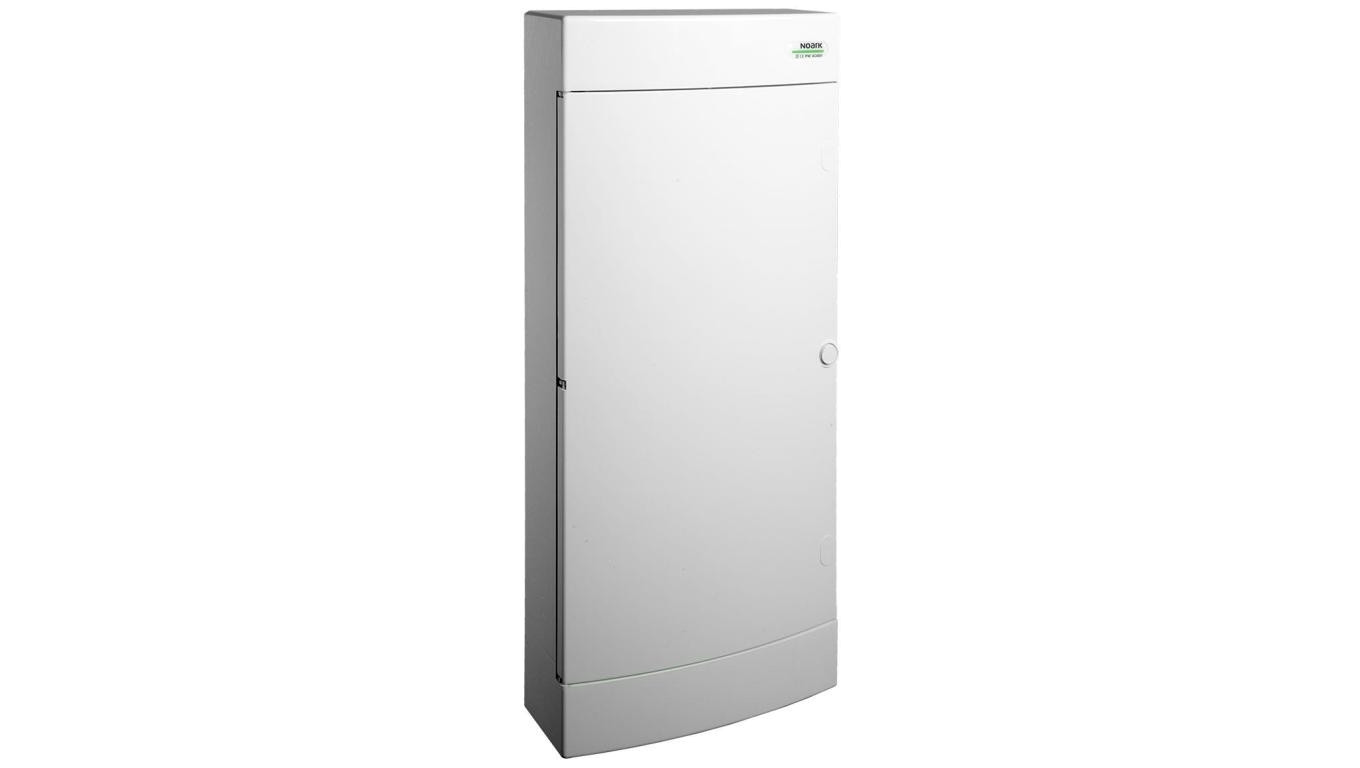 Obudowa instalacyjna PNS skrzynka natynkowa 4x18 modułów 396x651x112mm plastikowa biała IP40 NOARK