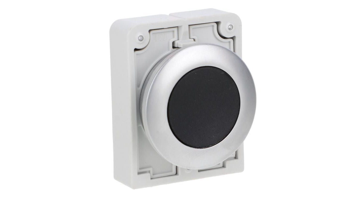 Napęd przycisku 30mm płaski czarny z samopowrotem M30C-FD-S 182959