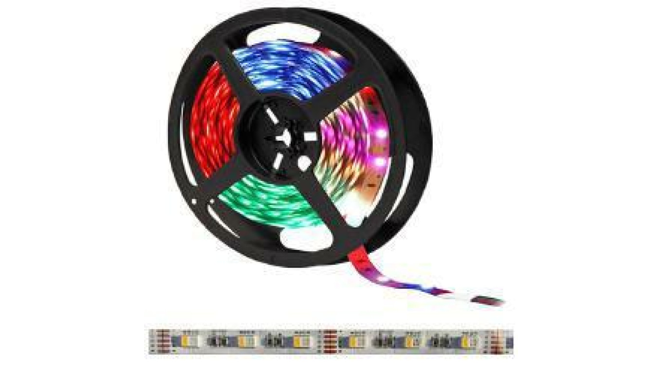 Taśma 12VDC 60 led 5050 4-chip RGBNW 1m ip20 rgb + dzienna neutralna rgb+4000K rgbi4000K