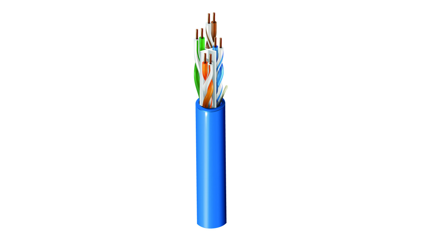 Kabel teleinformatyczny U/UTP kat.6 4x2x0,5 drut BL-7965E.01A305 /305m/