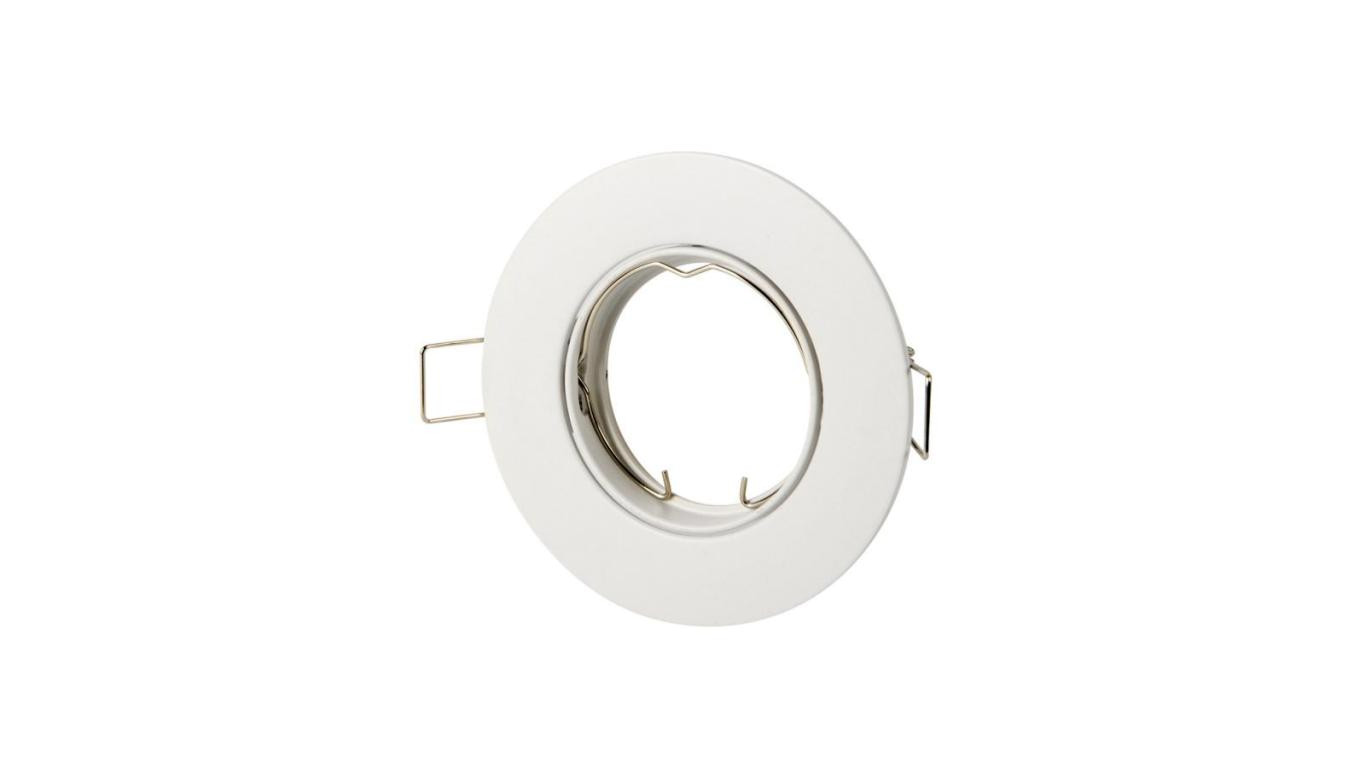 LED line Oprawka sufitowa oczko okrągła ruchoma odlew biała 5 lat gwar.