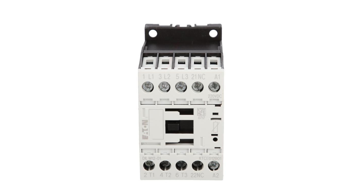 Stycznik mocy 12A 3P 220V DC 0Z 1R DILM12-01(220VDC) 276884
