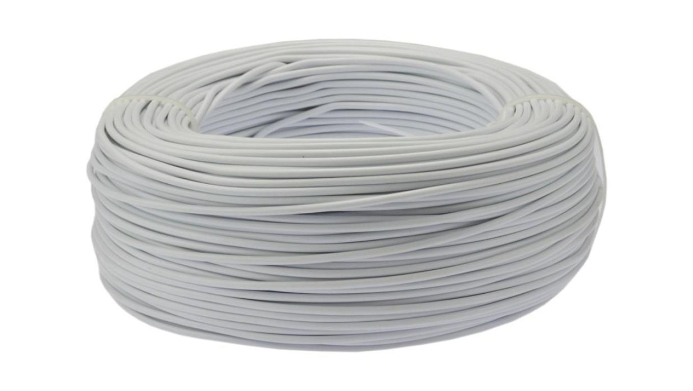 Przewód instalacyjny H07V-K / LgY 2,5 750V biały linka giętka Elektrokabel 25m