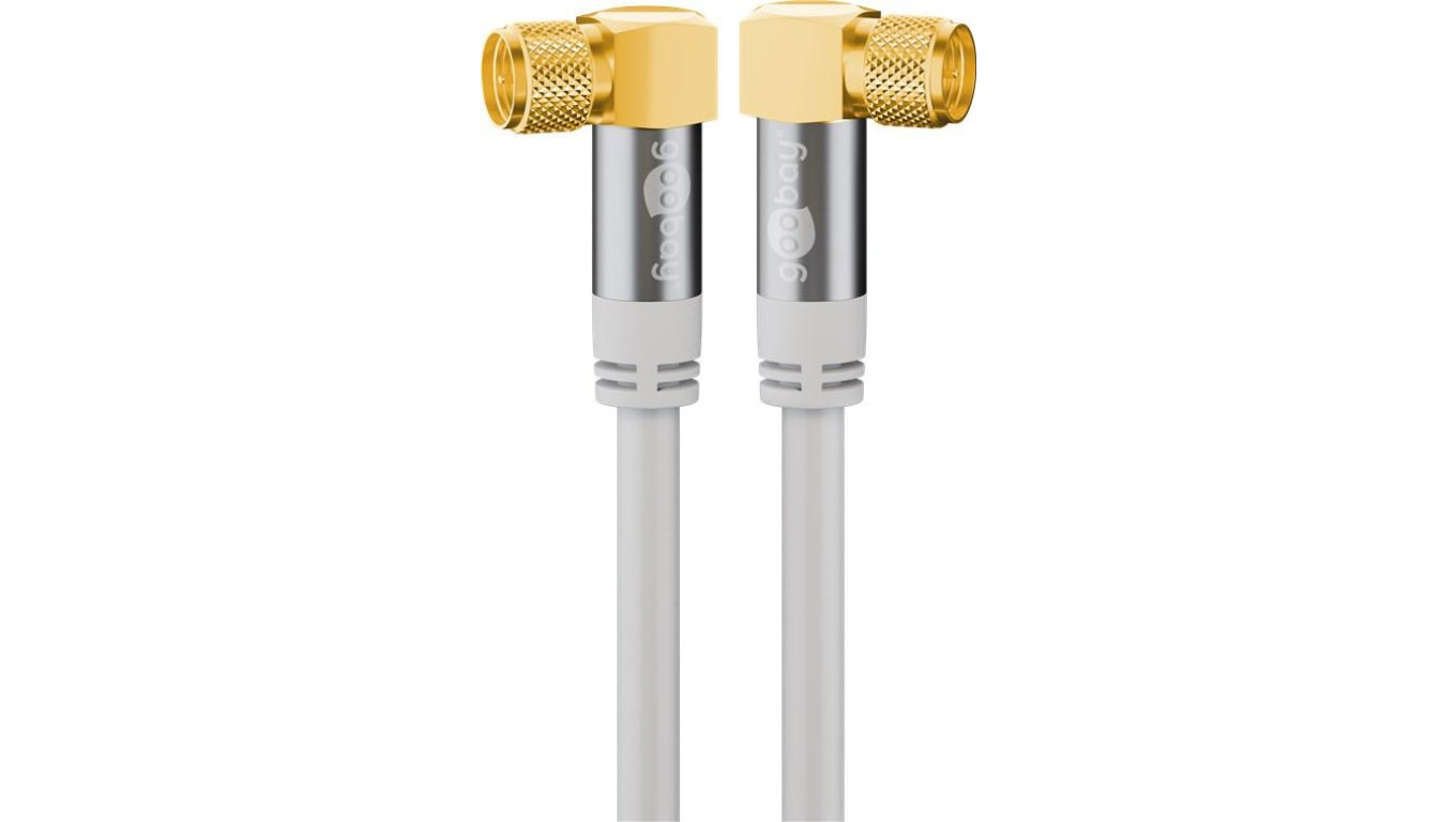 Kabel antenowy SAT (typ 135 dB), poczwórne ekranowanie - Długość kabla 3 m