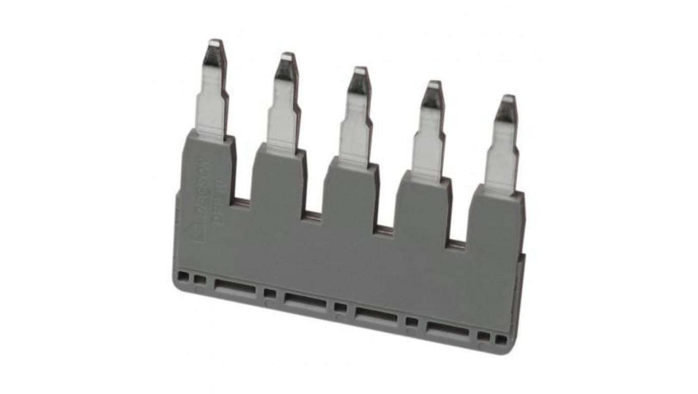 Mostek wtykowy 5-biegunowy do złączek szynowych DS10 DGN 7013