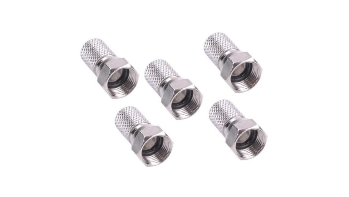 Wtyk sat F 6,8mm+ uszczelka opakowanie - 5 szt. Vayox