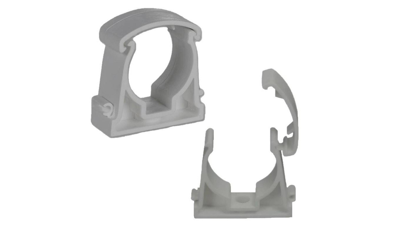 AKS-ZIELONKA Uchwyt do rur UZU 32 Szary