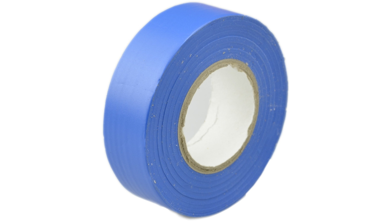 Taśma izolacyjna 15mm/10m niebieska
