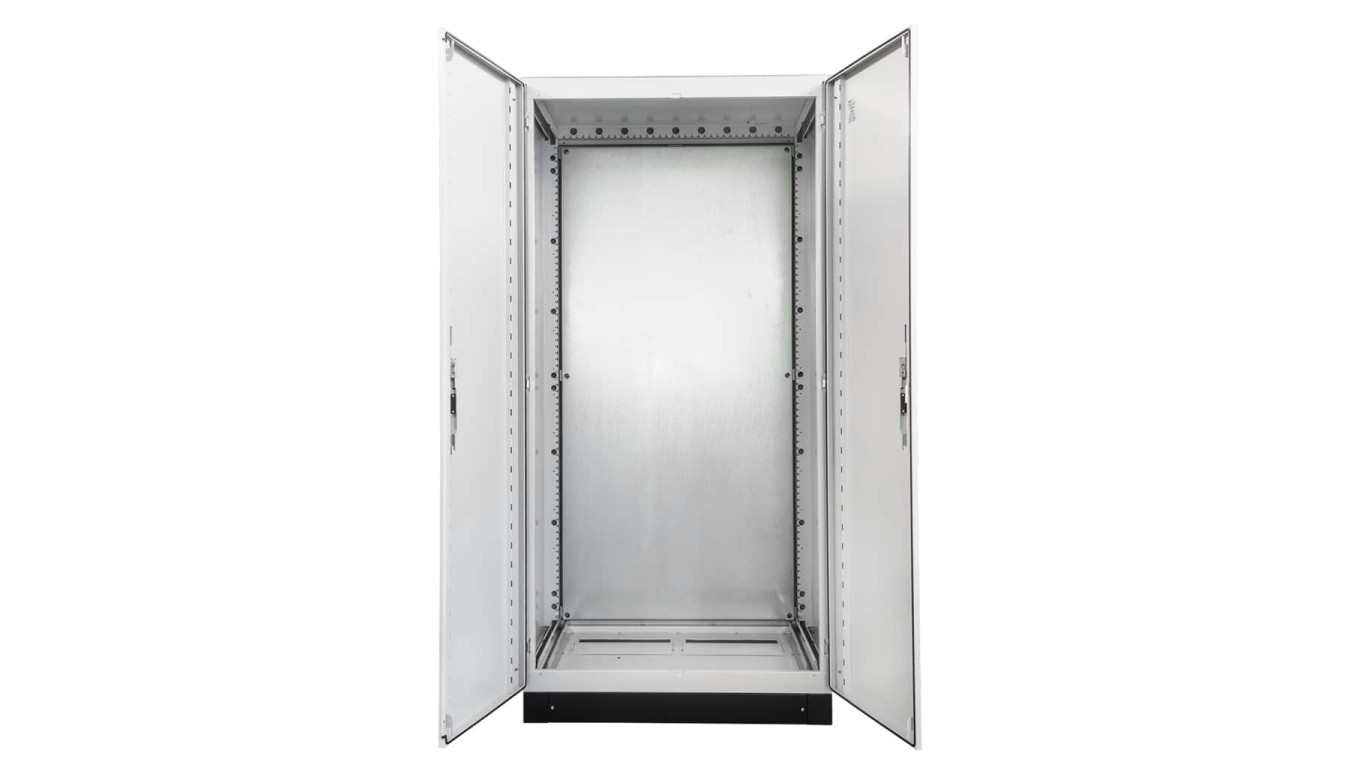 Szafka Obudowa 2000x1000x400 mm + płyta montażowa + cokół 100 mm, IP 55