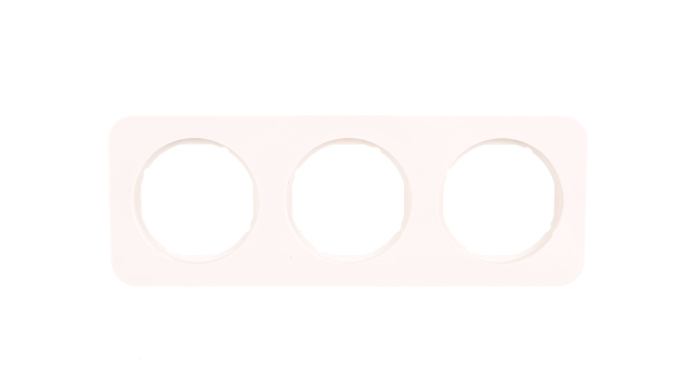 Berker R.1 Ramka potrójna pozioma/pionowa IP20 biała 10132189