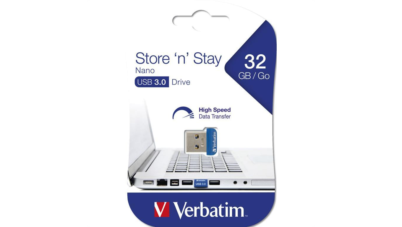 VERBATIM Store n Stay Nano USB 3.0, 32GB