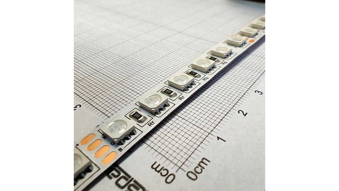 Taśma LED RGB 5050 96l/m 24V 15W/m IP20 rolka 20m