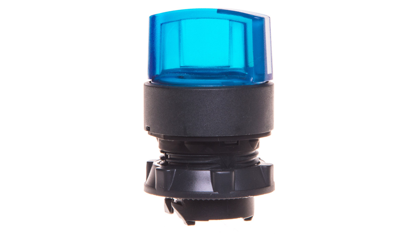 Napęd przełącznika 2 położeniowy niebieski z podświetleniem bez samopowrotu ZB5AK1263
