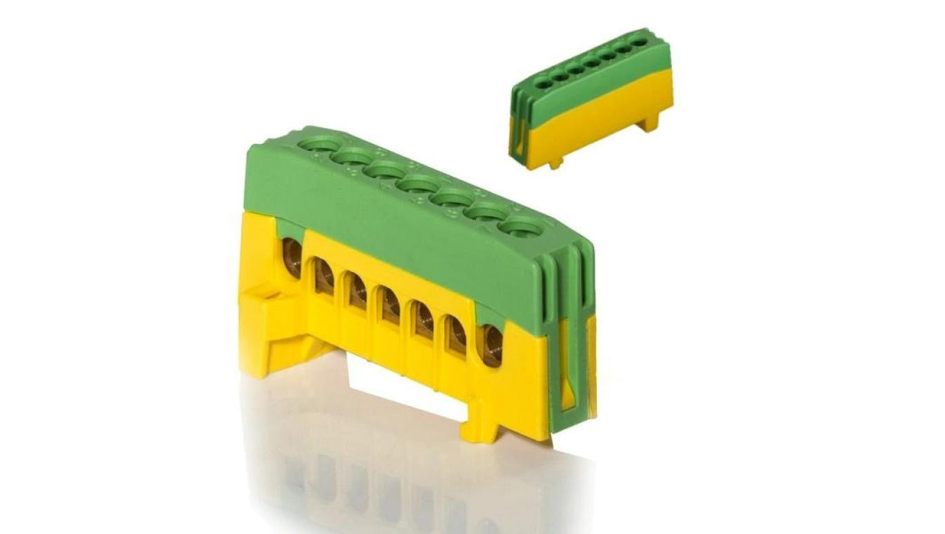 Trytyt Zacisk rozgałęźny izolowany PE-7-F żółto-zielony
