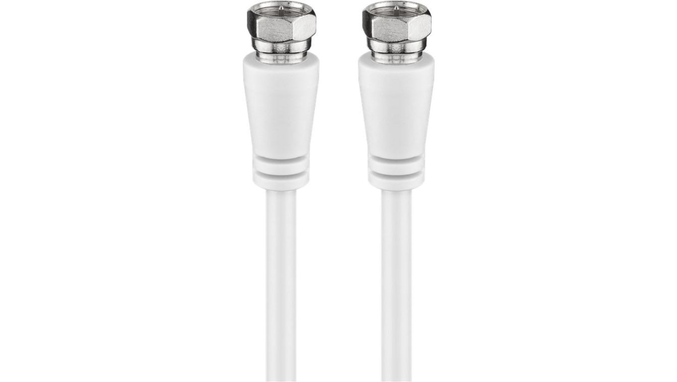 Kabel antenowy SAT (klasa A+, 95 dB), 3x ekranowany - Długość kabla 3 m