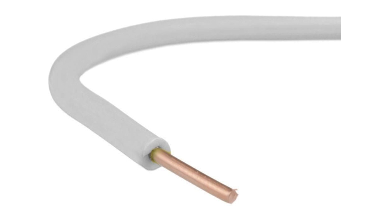 Przewód instalacyjny H07V-U / DY 2,5 750V szary drut Elektrokabel /100m/