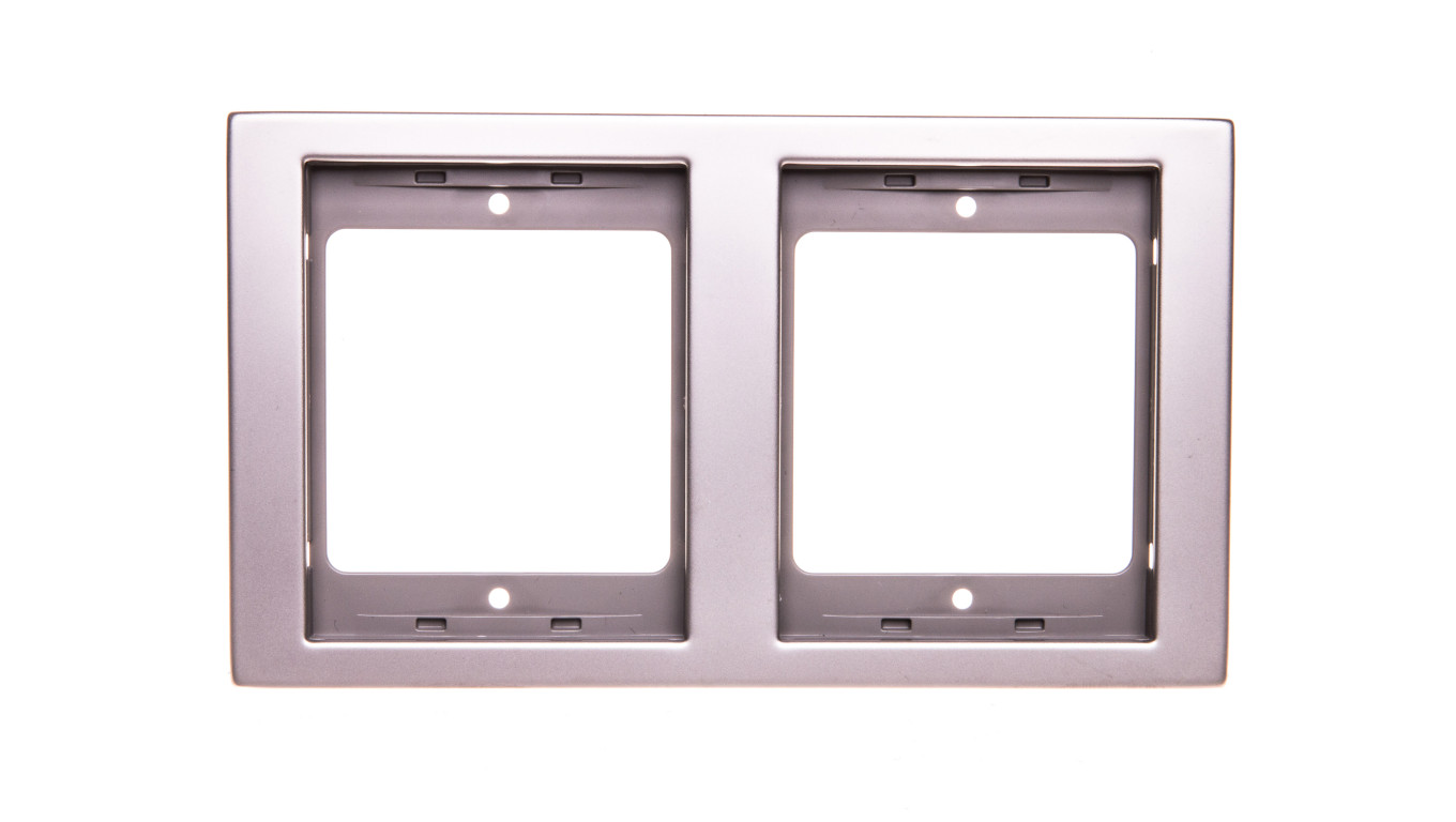 Berker K.5 Ramka podwójna pionowa stal szlachetna nierdzewna 13237004