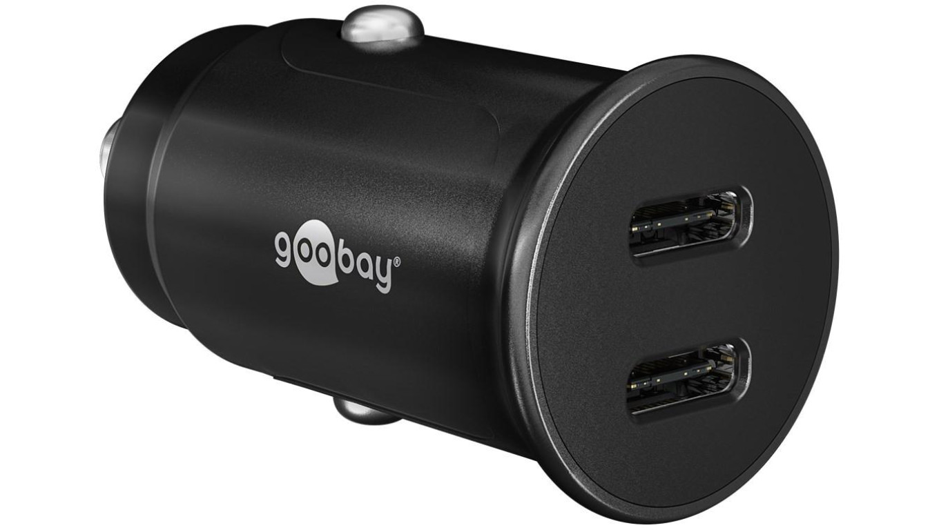 Podwójna ładowarka samochodowa USB-C™ PD (Power Delivery)