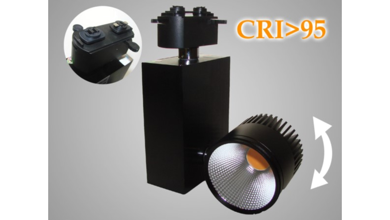 Projektor LED Cassidy szyna 1 faza 10W WW CRI80