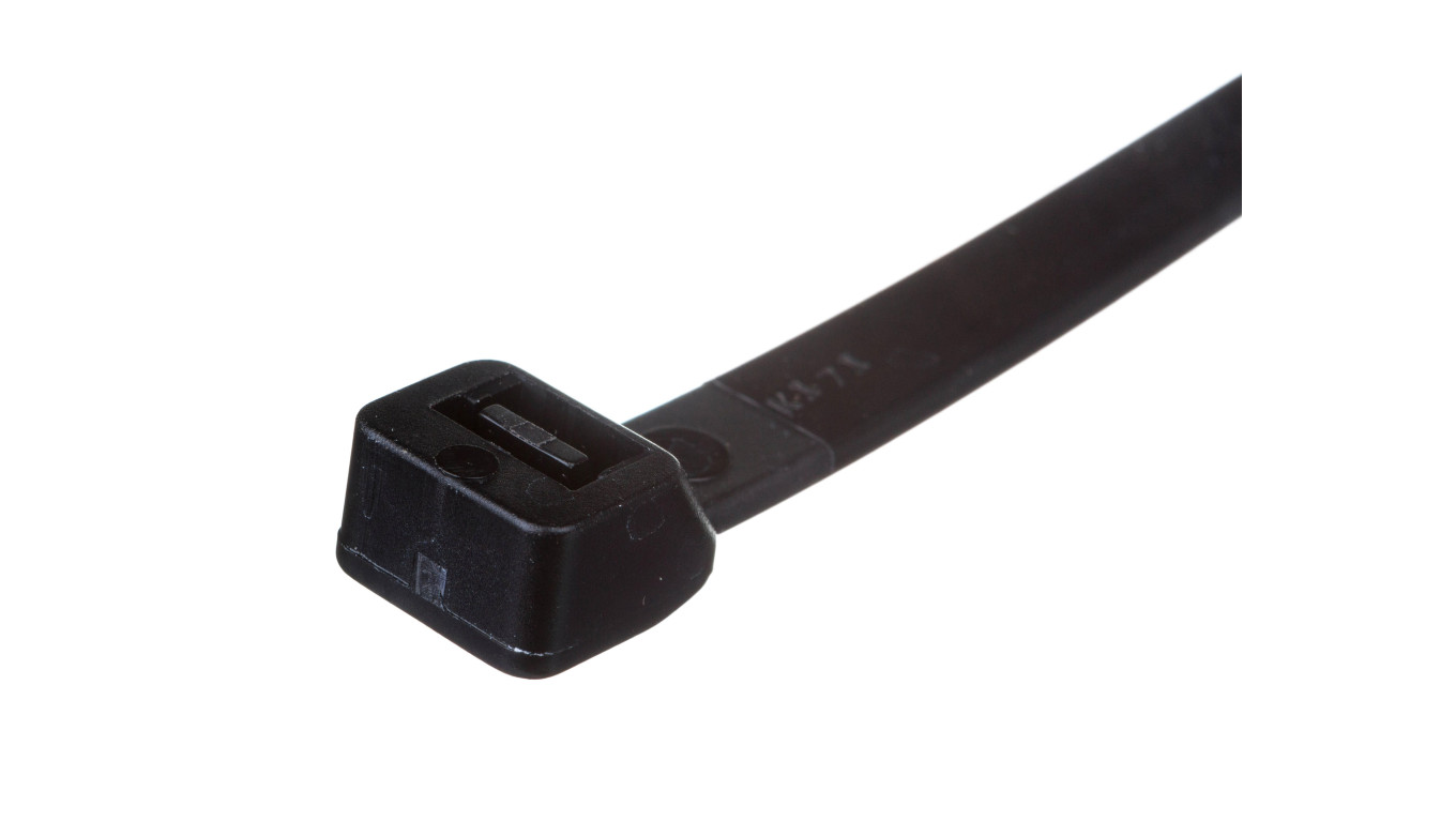 Opaska kablowa odporna na UV TKUV 70/9 czarna E01TK-01050102301 /100szt./