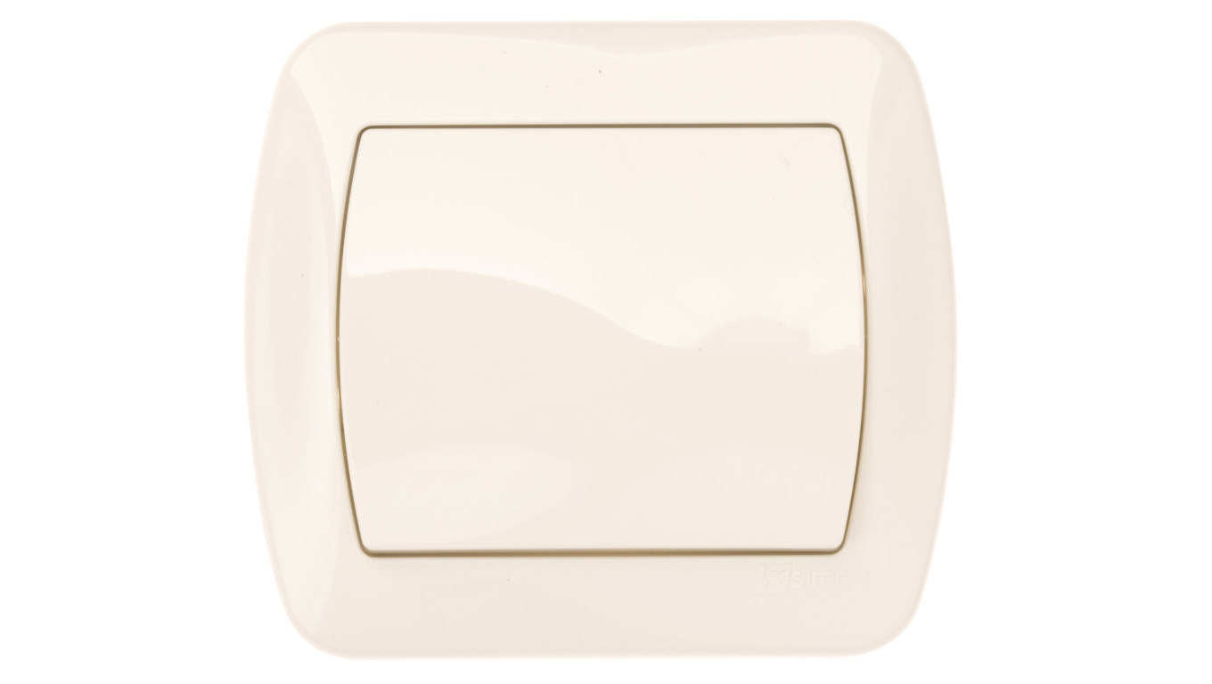 Simon Akord Łącznik jednobiegunowy beżowy AW1/12