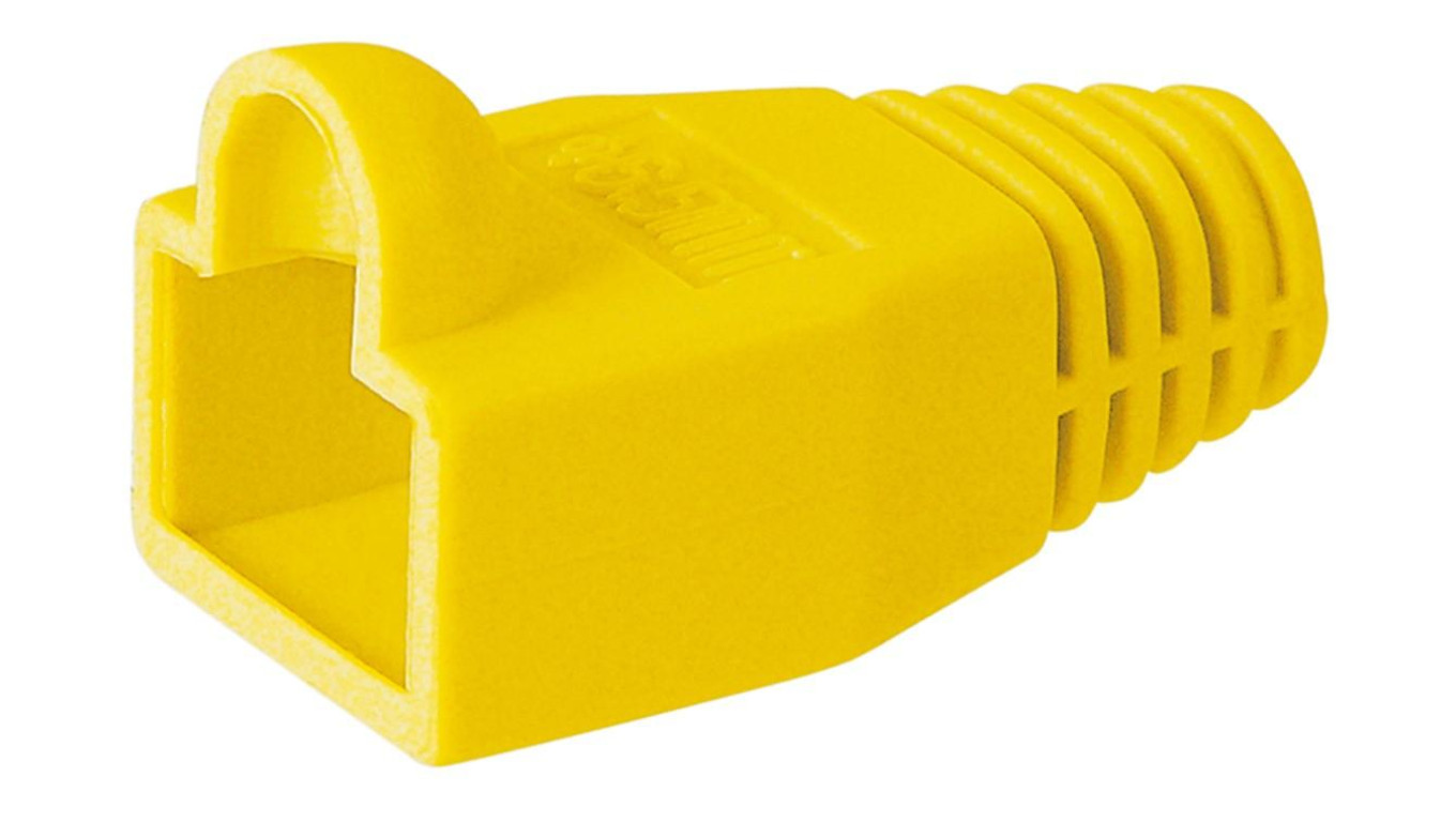 Osłona wtyku RJ45 - Wersja kolorystyczna Żółty-Pomarańczowy