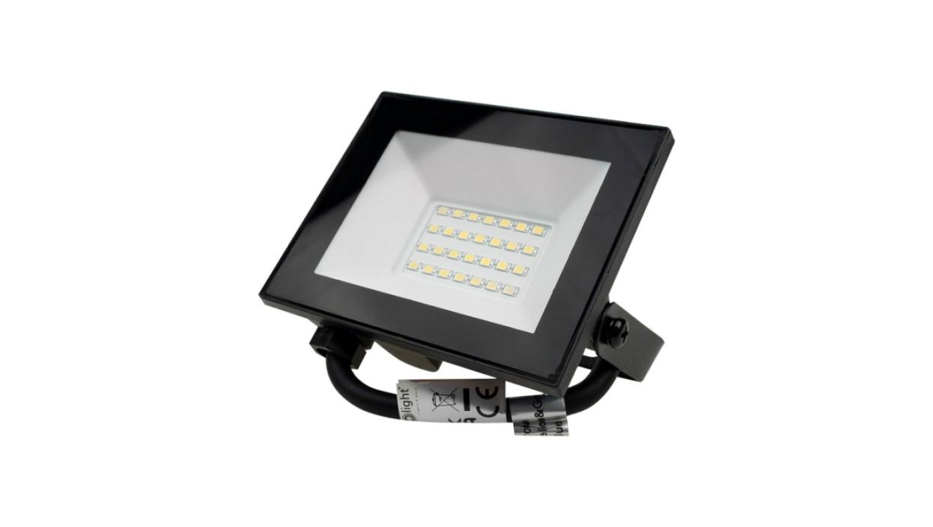 Naświetlacz projektor LED NL-3 20W 1800lm 4000K czarny IP65 EC61462