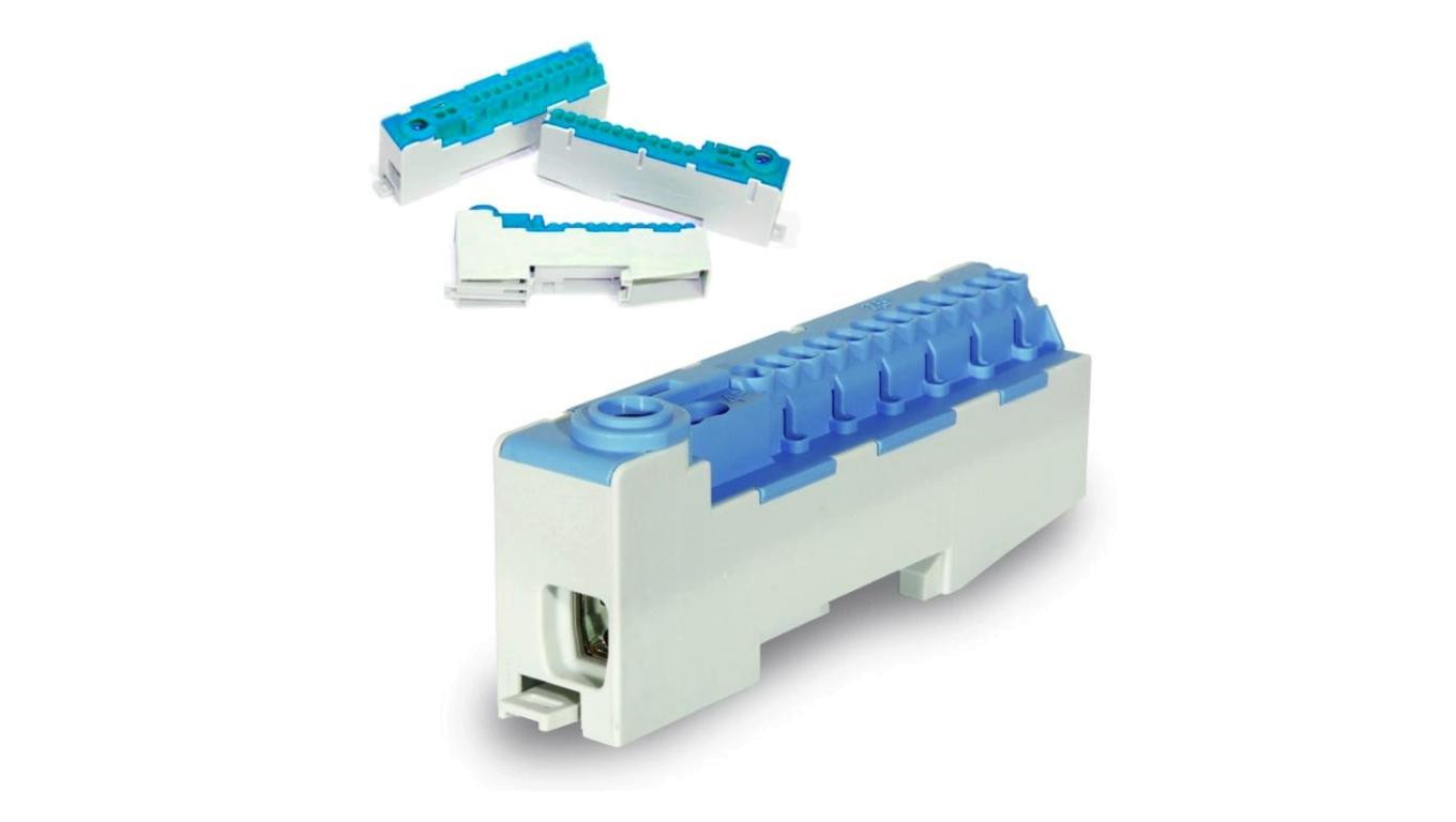 Trytyt Zacisk rozgałęźny samozaciskowy N-14-S niebieski