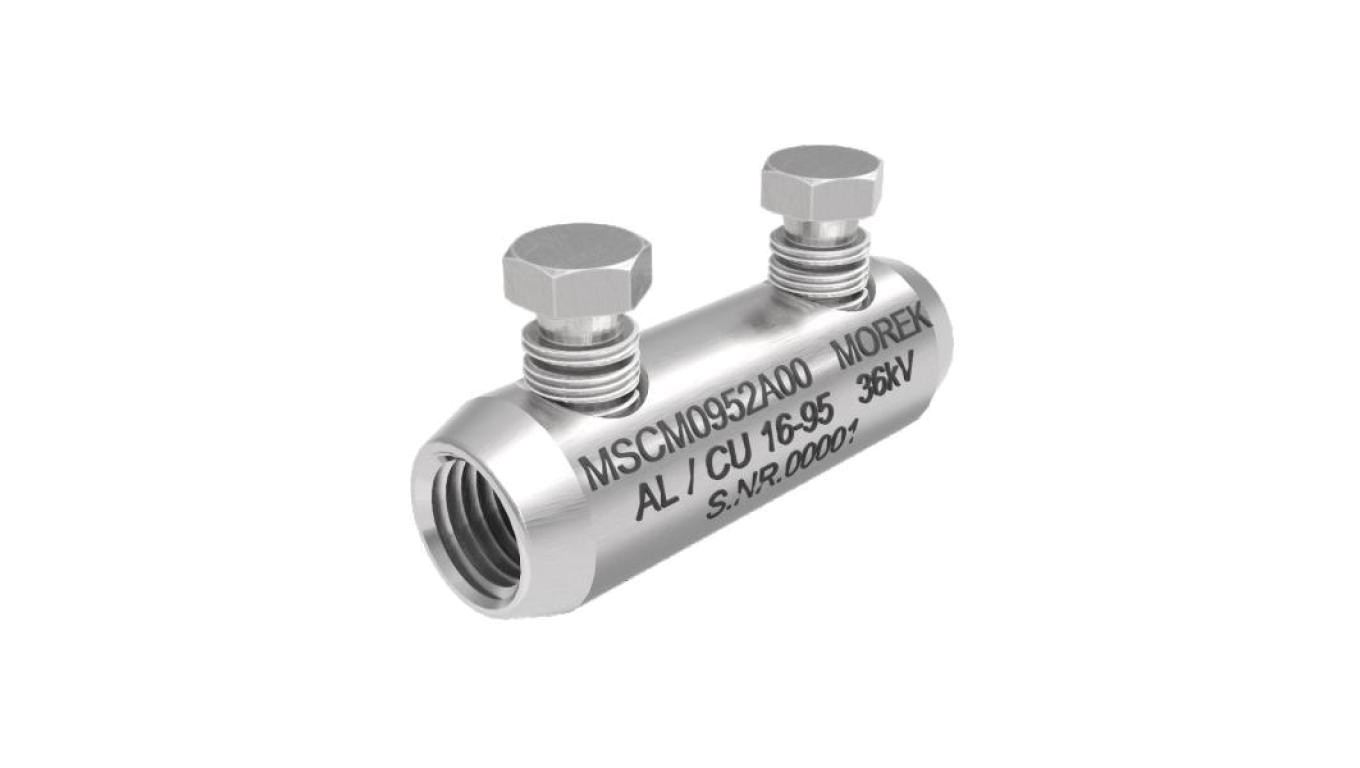 Złączka śrubowa MSCM95 Al/Cu 16-95mm² 36kV 2xśruba aluminiowa zrywalna MSCM0952A00