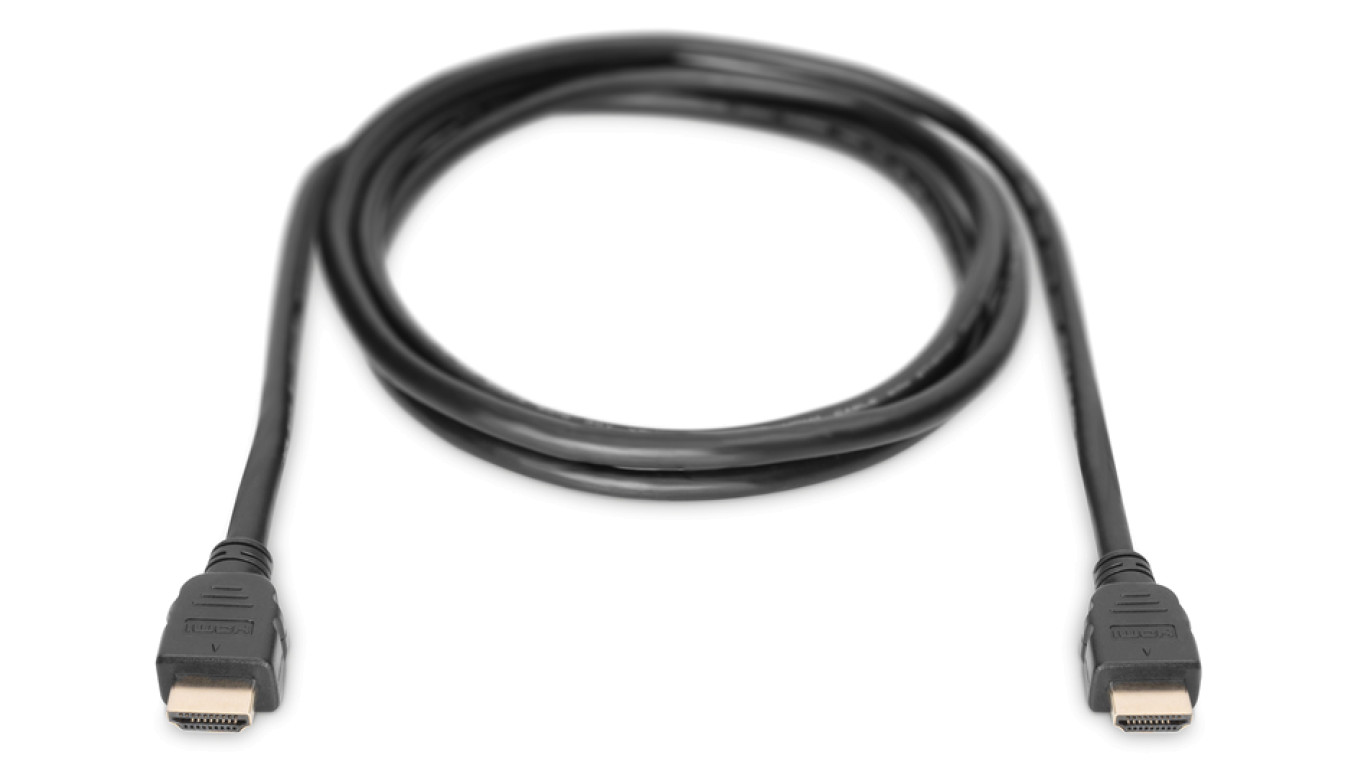 Kabel połączeniowy HDMI Ultra HighSpeed z Ethernetem 8K 60Hz UHD Typ HDMI A/HDMI A M/M czarny 5m AK-330124-050-S