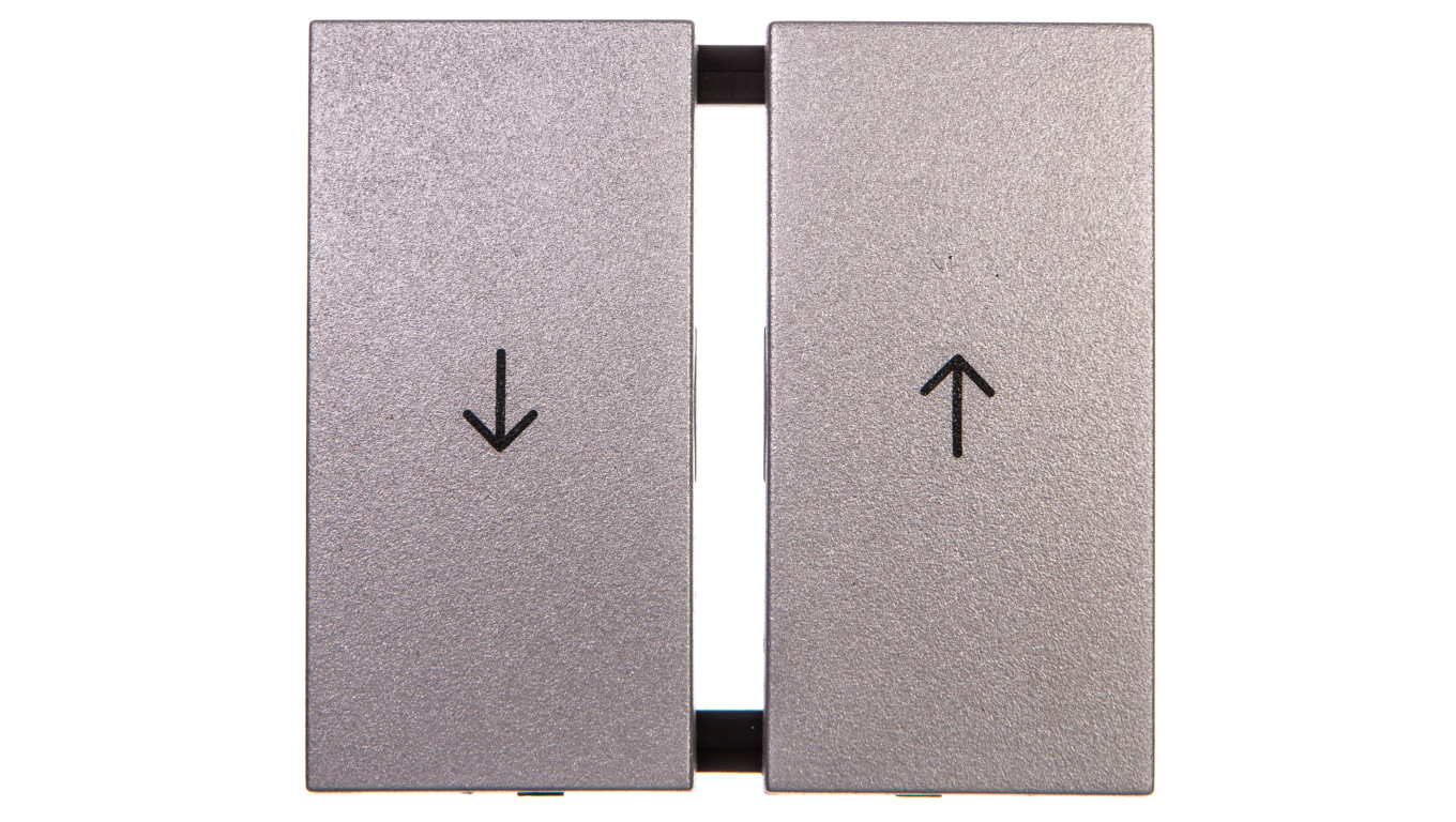 Berker B.7 Glas Klawisze z symbolem Strzałka” aluminium 16251404