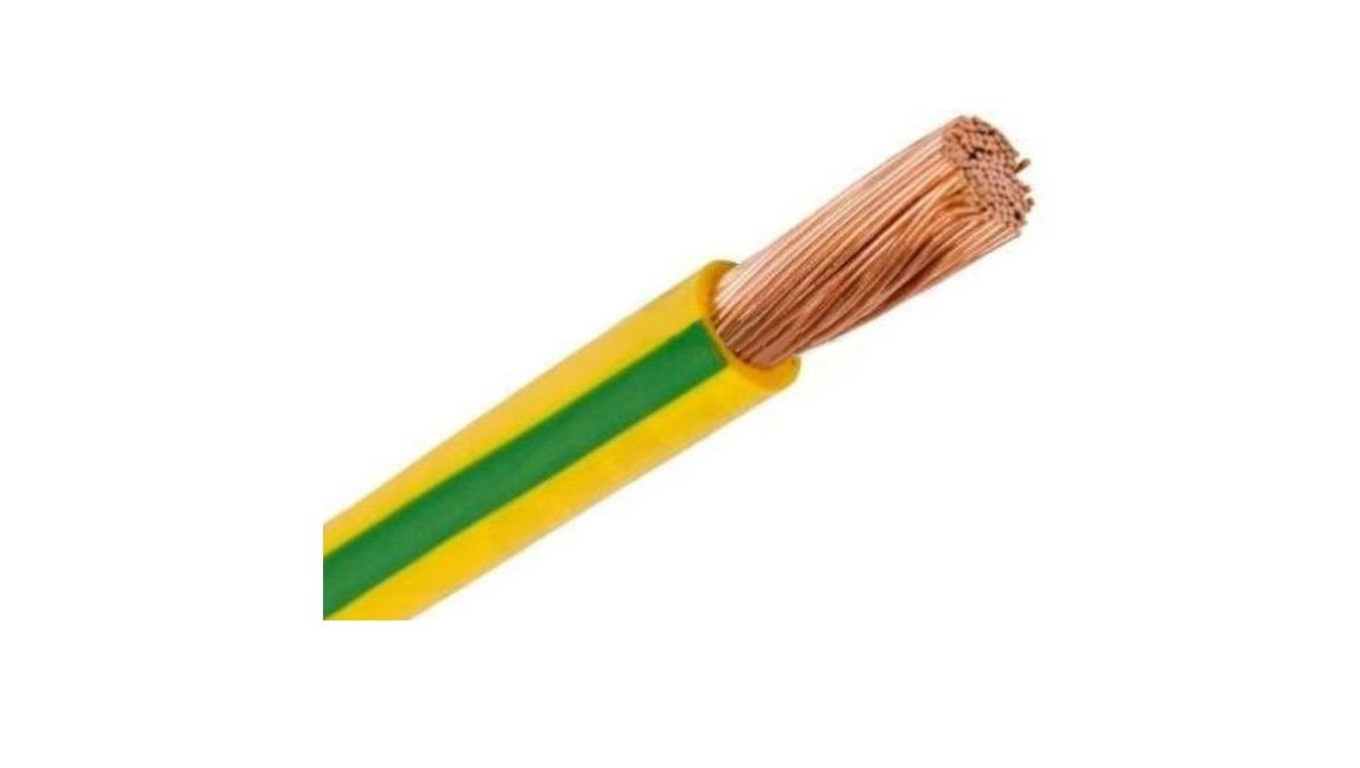 Przewód instalacyjny H07V-K / LgY 4 750V żółto-zielony linka giętka Helukabel 100m