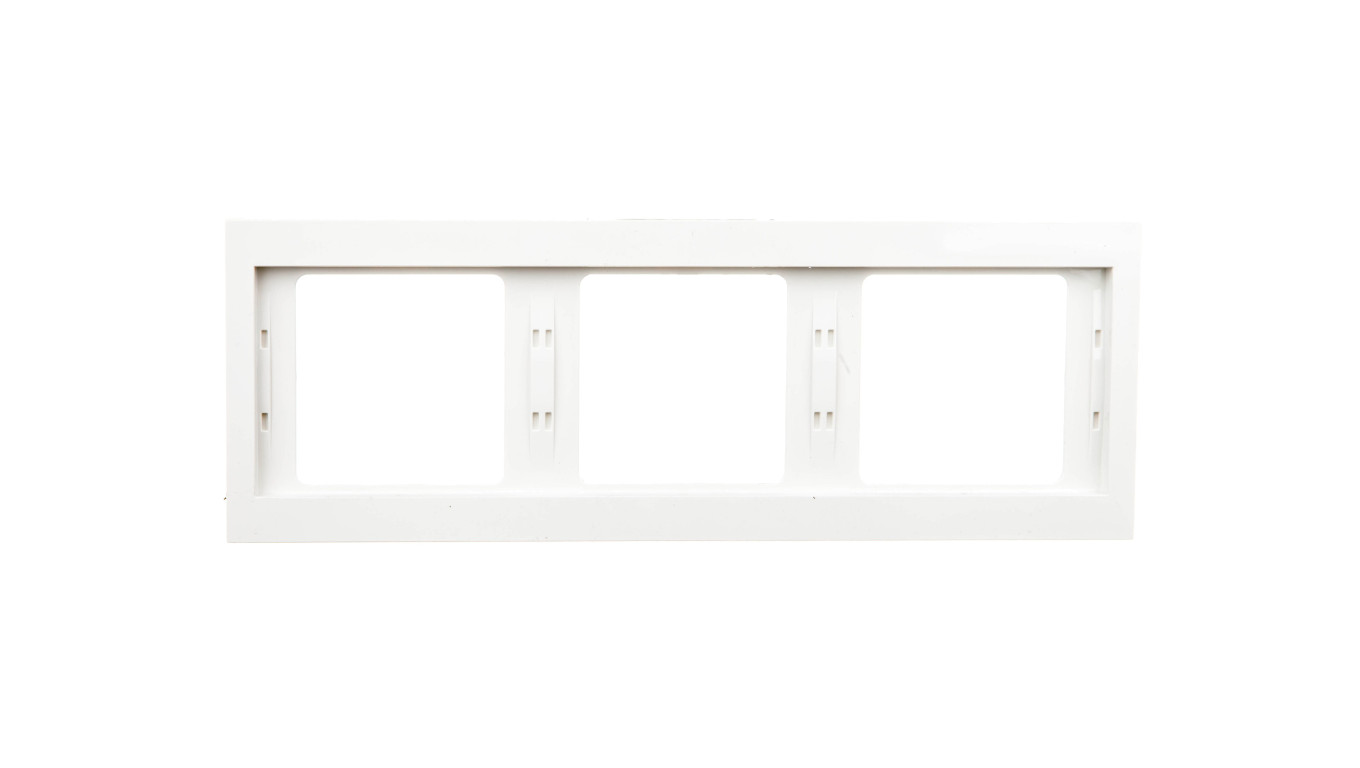 Berker K.1 Ramka potrójna pozioma śnieżnobiała 13737009