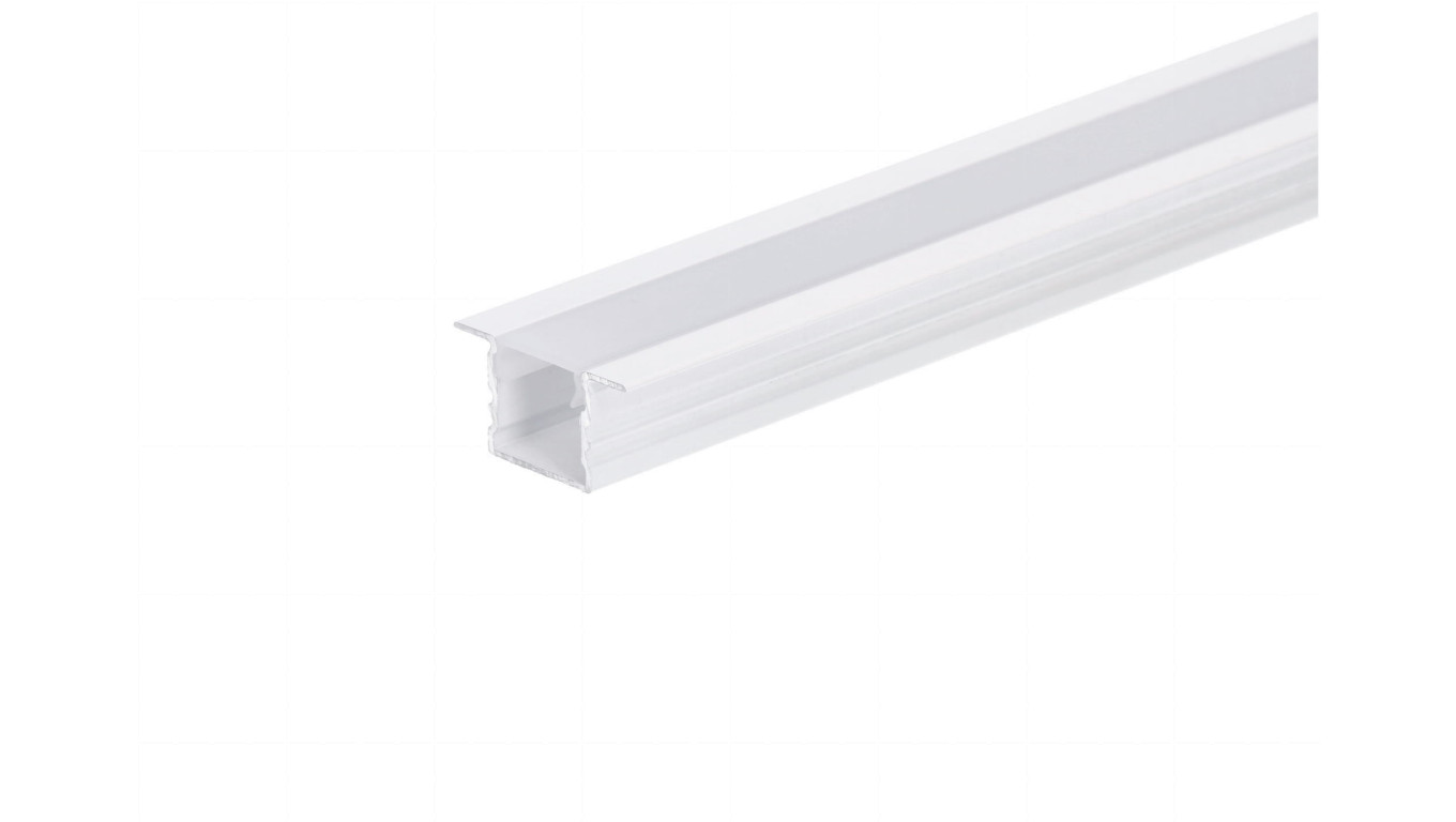 Profil led Standard Plus 2m biały z osłoną mleczną MLF