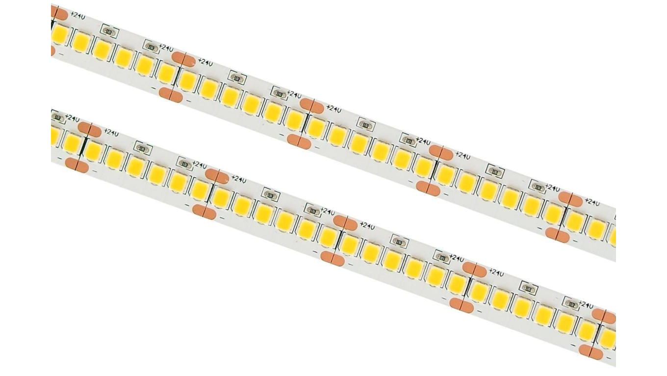 Taśma 240LED/m 1m 24V 24W 3000K IP20 2500lm Ra80 10mm SCA-240-WW-24