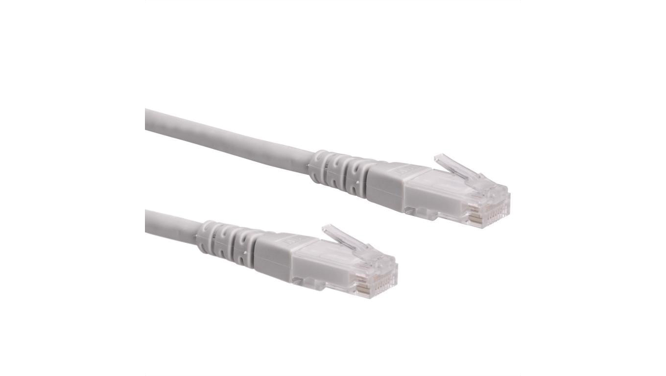 ROLINE Kabel krosowy Cat.6 UTP (klasa E), szary, 15 m