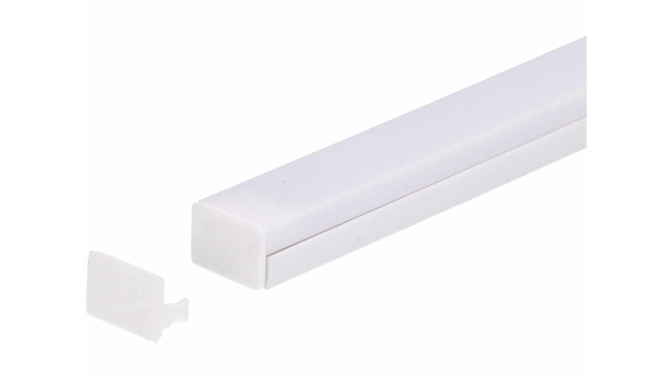 Zaślepka PCV Line Slim Extra biała