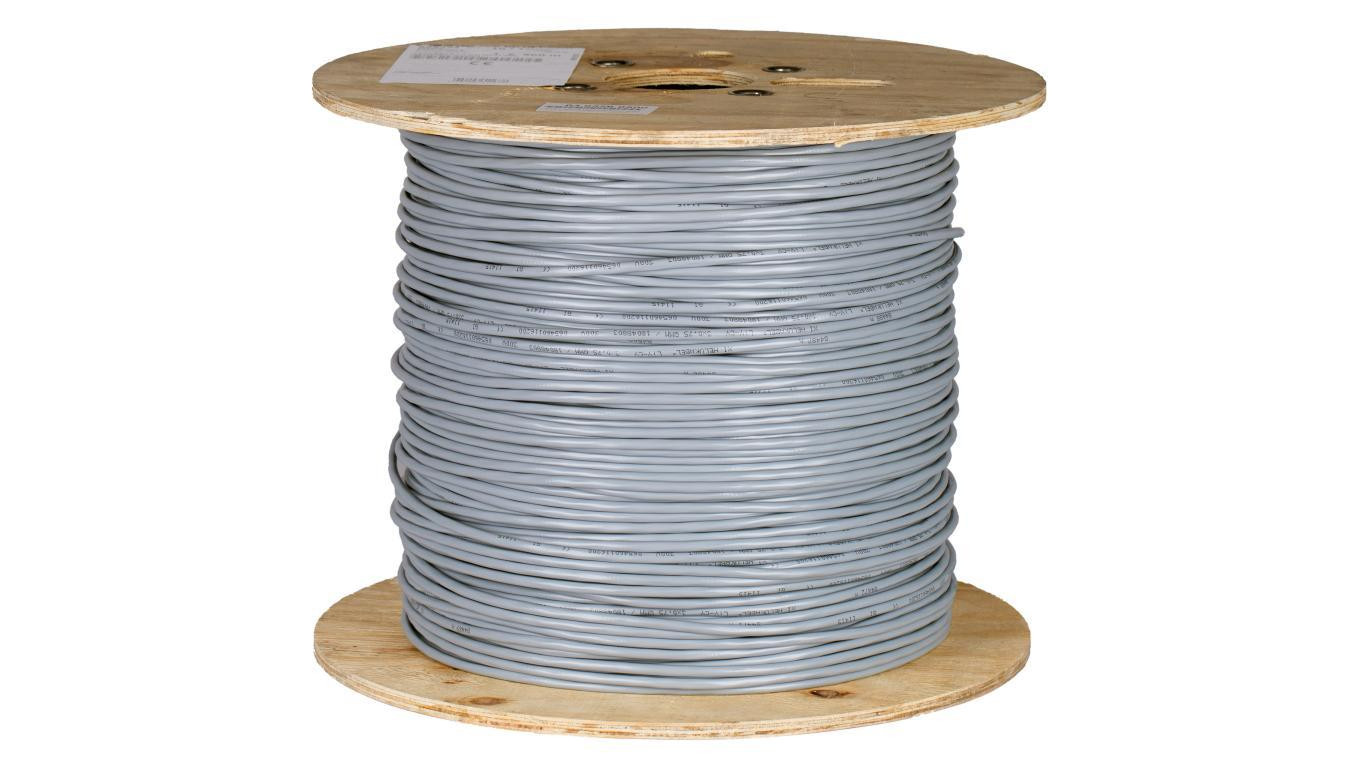 Kabel sterowniczy LIYCY 3x0,34mm2 szary 300/300V ekranowany olejoodporny linka Helukabel /100m/