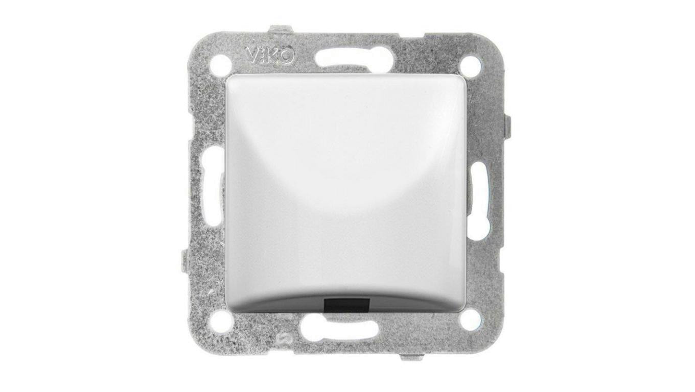 Panasonic LINNERA S płytka czołowa z ramką szkieletową na wypust kablowy biały połysk 91440077