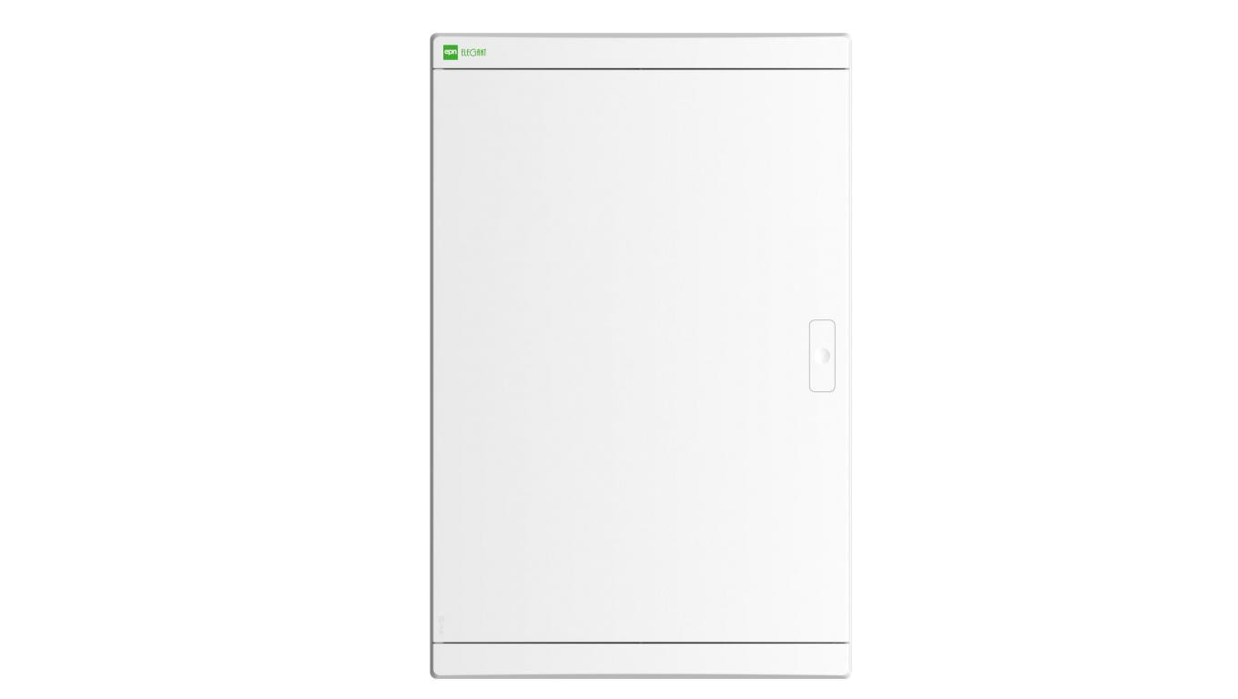 Rozdzielnica modułowa Elegant 3x12 multimedialna podtynkowa IP40 drzwi białe 2455-20