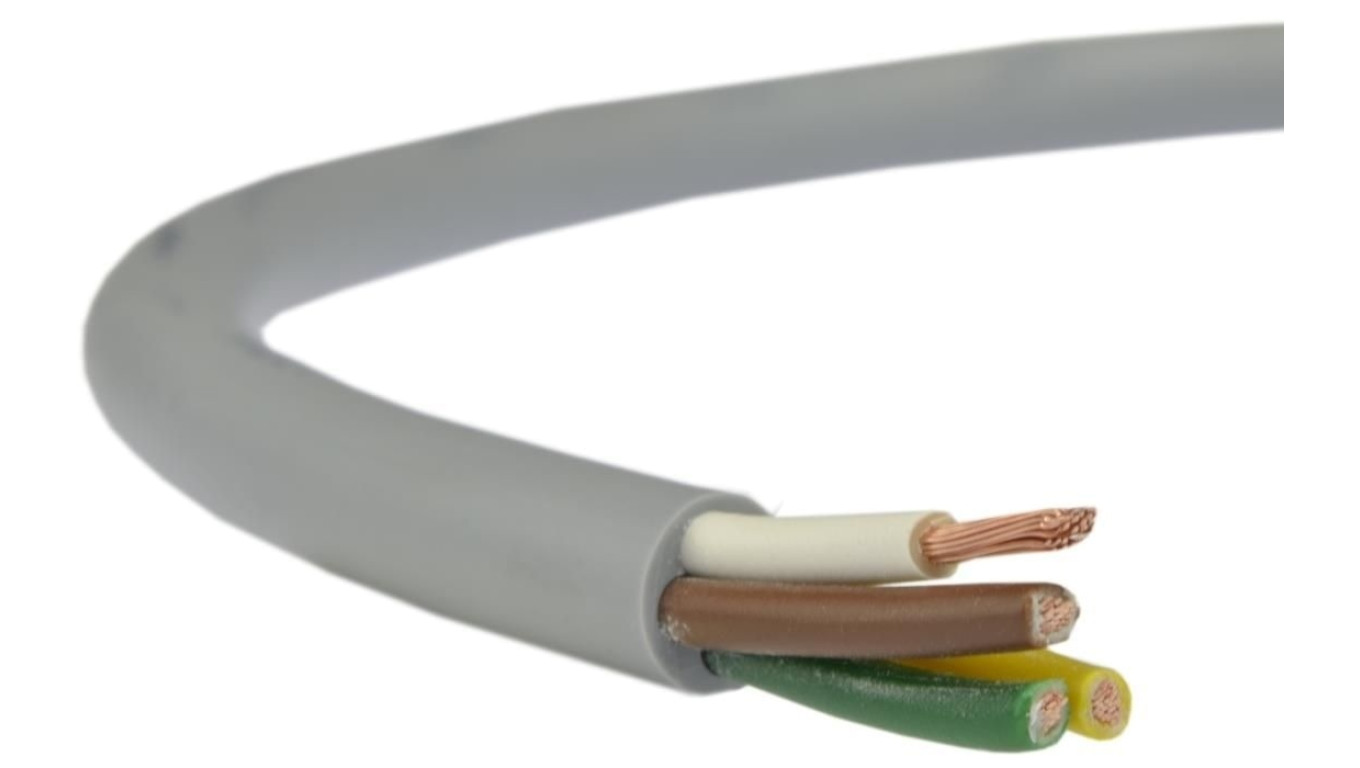 Przewód sterowniczy LIYY 300/300V 4x0,75 szary linka Bitner /100m/
