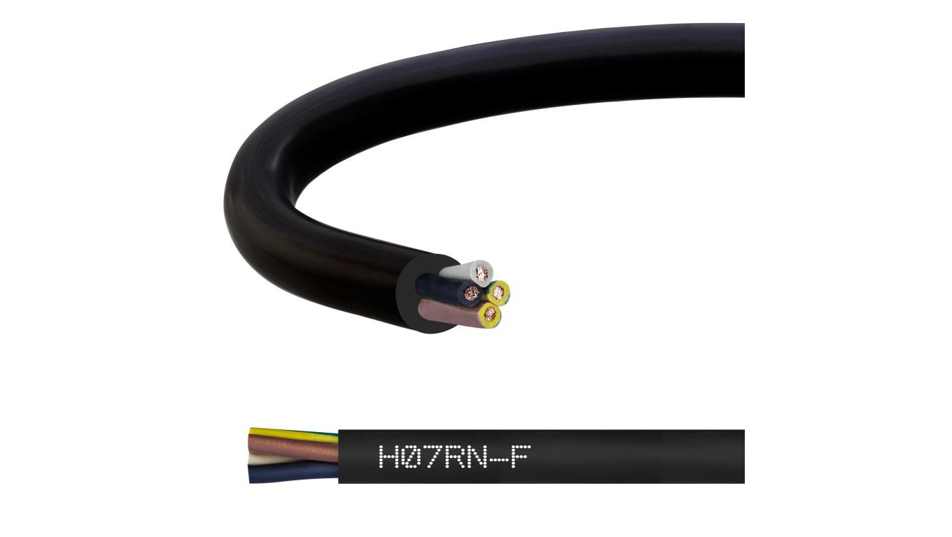 Przewód w gumie H07RN-F / ONPD 5x2,5 450/750V Elektrokabel /100m/