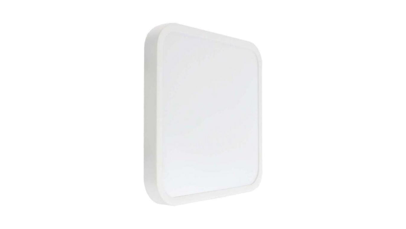 Plafoniera LED 24W 2500lm 4000K IP44 Kwadrat fi295 Mleczny Biała Ramka 76281