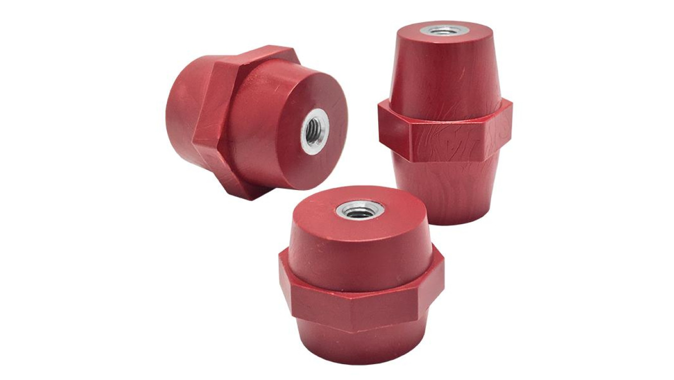 Izolator dystansowy poliestrowy H45-M8 HEX46 MID4508H46