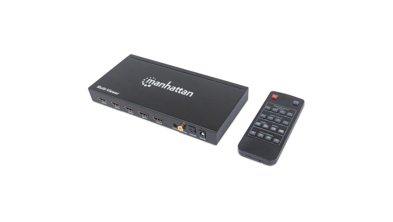 Przełącznik HDMI 4x1 Multi-Viewer PIP 1080p*60Hz Seamless