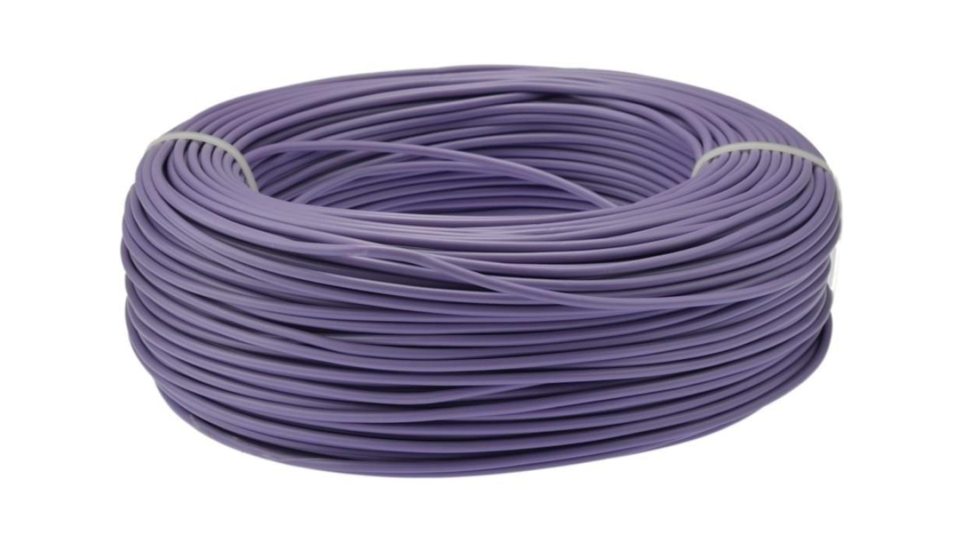 Przewód instalacyjny H07V-K / LgY 1,5 750V fioletowy linka giętka Elektrokabel 25m