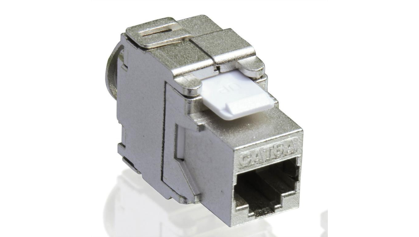 VALUE Cat.6A (Class EA) Keystone, RJ-45, ekranowany, beznarzędziowy