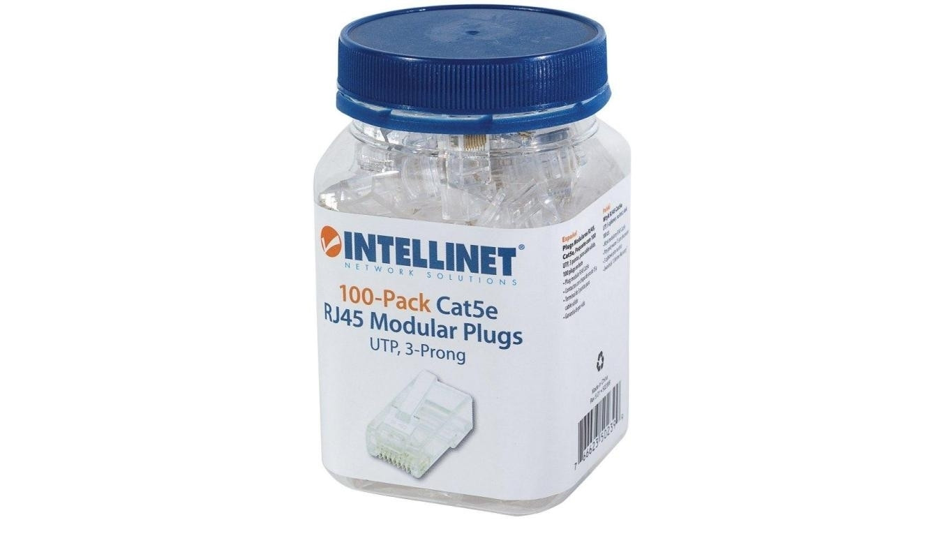 Wtyk RJ45 8P/8C UTP Cat5E Na Drut 100 Sztuk 502399