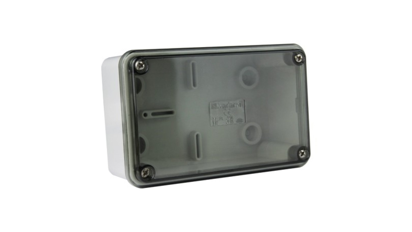 Puszka hermetyczna natynkowa transparentna 007.PK 120x75x50 M-L 4644