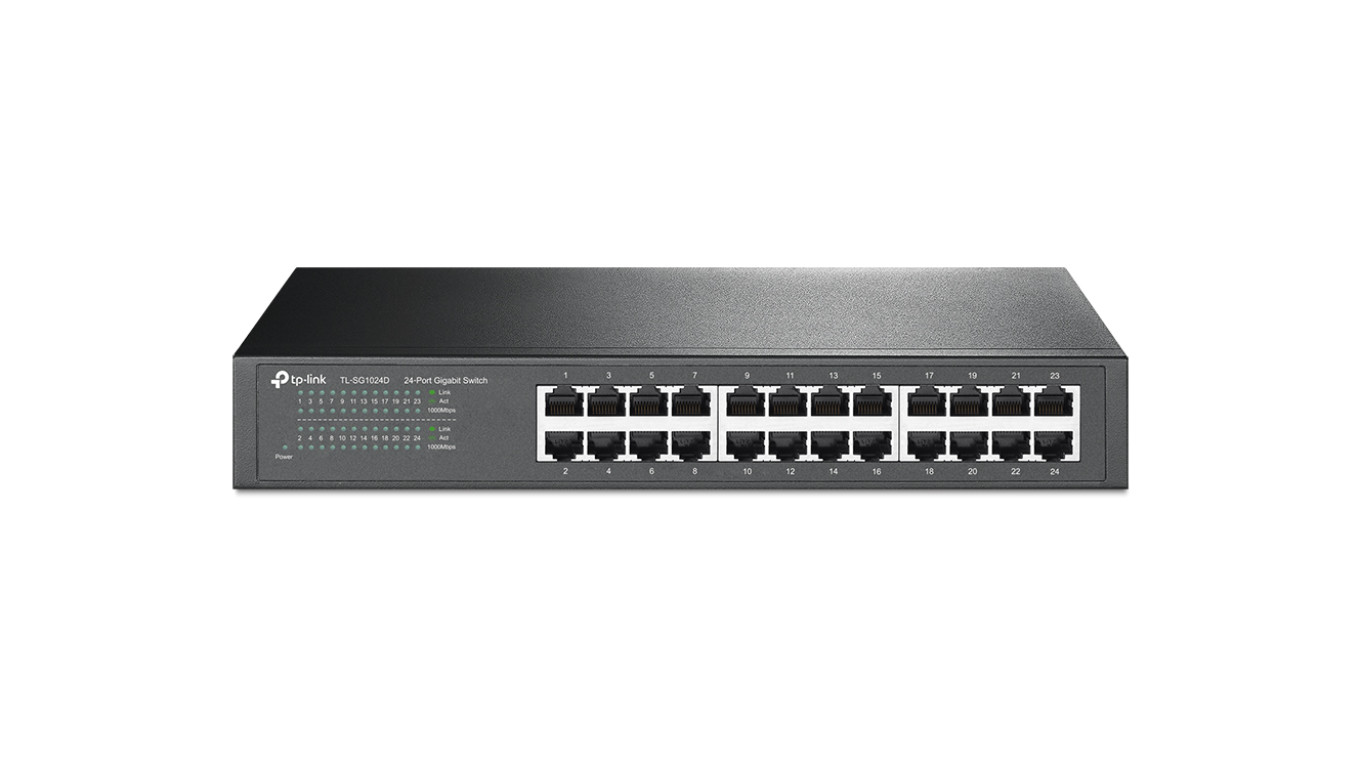 Switch TP-LINK TL-SG1024D (24x 10/100/1000Mbps)